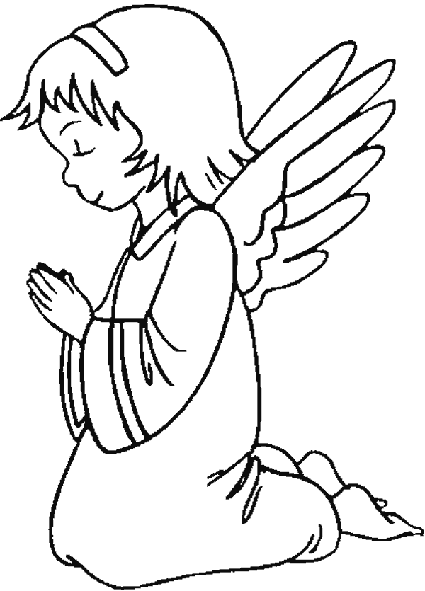 dibujos de angeles