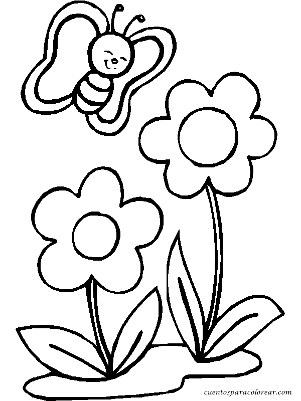 dibujos de flores